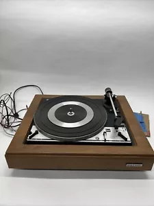VINTAGE UNITED AUDIO DUAL 1216 AUTOMATIC STEREO TURNTABLE Needs Cartridge/repair - Picture 1 of 8