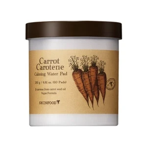 [SKINFOOD] Carrot Carotene Calming Water Pad 60 Pads/250g / Korean Cosmetics - Picture 1 of 1