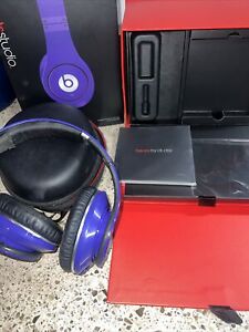 Beats By Dr. Dre Beats Studio Over-the-Ear Head phones Purple 810-00025 Read!!!