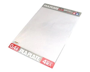 TAMIYA Model Craft Tools Pla-Plate 0.4mm B4 Size (364x257mm, 4pcs) 70127 - Picture 1 of 1