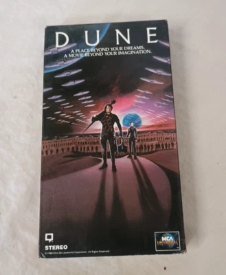 Universal VHS 1984 DUNE David Lynch Frank Herbert - Image 1 of 4