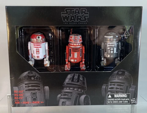 Star Wars Black Series Astromech Droid 3-Pack 6” TRU Exclusive R2-A3 R5-K6 R2-F2 Cover