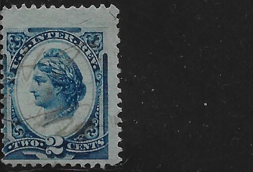 US Scott R154, 1 Cent Internal Revenue Service, Green, Used, NG, VF - Image 1 of 1