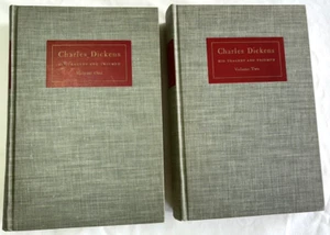 CHARLES DICKENS: HIS TRAGEDY AND TRIUMPH VOLUMES 1 & 2 By Edgar Johnson 1952 HC - Picture 1 of 19