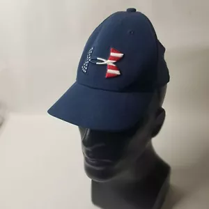 Youth Size Under Armour UA Blitzing Freedom Adjustable Cap Hat Small/Medium - Picture 1 of 9