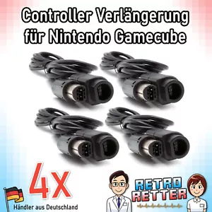 4x Gamecube Controller extensión 1,8m - Cable de extensión GC GamePad cable - Imagen 1 de 3