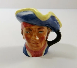 Franklin Mint Vintage Miniature Toby Mug: Long John Silver Artist Signed 1982 - Picture 1 of 6