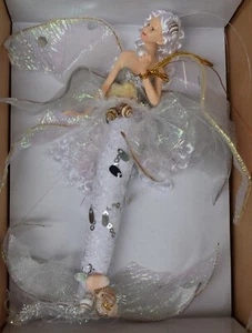 TODO EN BLANCO ADORNO DE SIRENA DE HULA LUNA REGALOS - Imagen 1 de 3