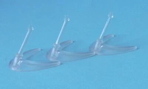 Corgi Spare 3 klare Kunststoffständer für verschiedene maßstabsgetreue Flugzeuge - Bild 1 von 2