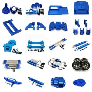 Alloy Metal Upgrade Parts Blue Fits Rc 1/10 FTX5579 FTX Outback RGT 86100 86110 - Picture 1 of 47