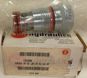 1 VÁLVULA DE RETENCIÓN LATERAL/ NARIZ FLUJO LIBRE SUN HYDRAULICS CXFA-XAN NUEVA EN CAJA **HACER OFERTA** - Imagen 1 de 1