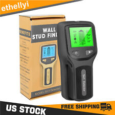 5-in-1 Digital Stud Finder Wood Metal Wire LCD Detector Wall Sensor Scanner USA