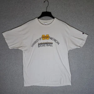 Vintage University of Michigan Wolverines Basketball XL Einzelstich Shorts... - Bild 1 von 10