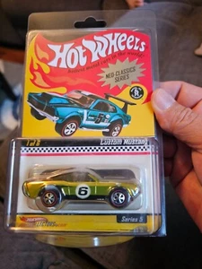 HOT WHEELS Custom Mustang RLC Neo-Classics Red Line Club Car HWC 10080/11000 - Picture 1 of 8
