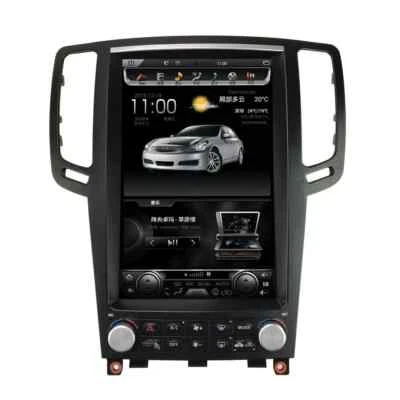 12.1'' For Infiniti G35 G37 2007-15 Android Tesla Vertical Screen Car Gps Radio - Image 1 of 4