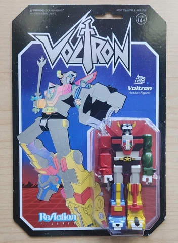 Voltron Metallic Super 7 Reaction Action Figure 2021 Sealed Cover