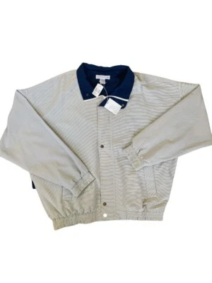 复古 NICKLAUS 男式高尔夫雨衣风衣外套 XL 码全新带标签 — 第 1/4 张图片