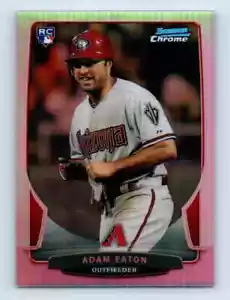 2013 Bowman Chrome Refractors Adam Eaton Rookie Arizona Diamondbacks #123 - Picture 1 of 2