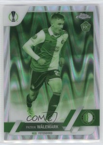2022 Topps Chrome UEFA Club Competitions /225 Patrik Walemark Wålemark Rookie RC