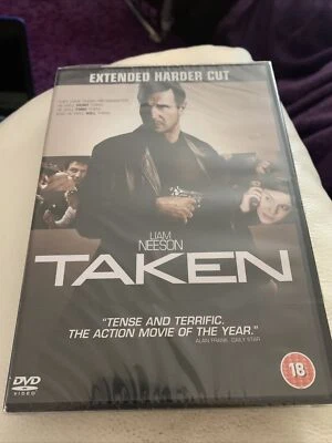 TAKEN EXTENDED HARDER CUT LIAM NEESON MAGGIE GRACE HOLLY VALANCE FOX UK DVD NEW - Image 1 of 4