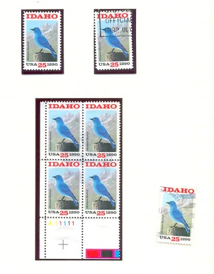 USA 1991 issues  mint, used, blocks - Image 1 of 4