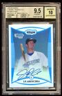 Bgs 9.5 10 J.P. Arencibia 2008 Bowman Chrome Rc Auto Refractor /500  Hot  Rc