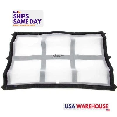 Outerwears 11-2328-12, Kit Blanco Poliéster 19In X 29In Velocidad Pantalla Rendimiento Foto 1 de 4