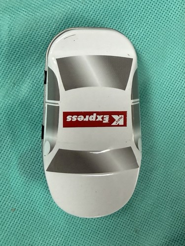 Empty Super Kmart K express Auto Tin Candy Mint Box Race Car | eBay