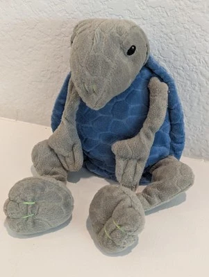 Animal Baby Adventure tartaruga verde azul-petróleo bicho de pelúcia 2004 LEIA - Imagem 1 de 4