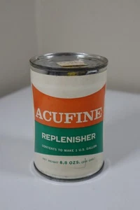 ACUFINE REPLENISHER 8.8OZ CAN TO MAKE 1 GALLON- VINTAGE - Picture 1 of 2