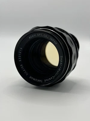 [NEAR MINT ] PENTAX SMC TAKUMAR 50mm f/1.4 MF Standard Lens for M42 mount JAPAN - Image 1 of 4