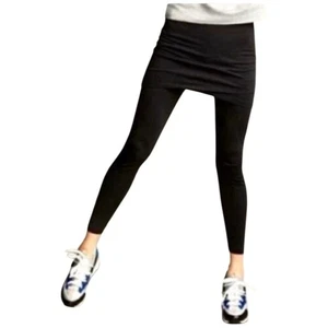 CAbi m’Leggings schwarz Rock Overlay Knöchel Gr. Small hoher Bund lässig bequem Yoga - Bild 1 von 7