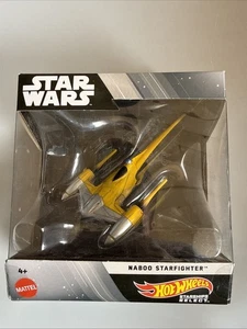NEU Star Wars Hot Wheels Raumschiffe Select NABOO STARFIGHTER 26 Maßstab 1:50 HTJ81 - Bild 1 von 9