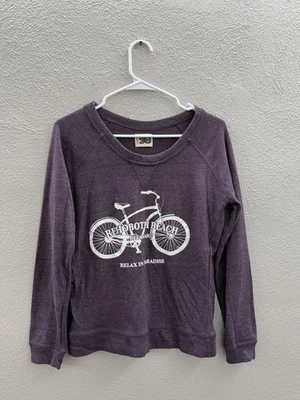 90 女式套衫圆领尺寸未知紫色 Rehoboth Beach 特拉华州 — 第 1/4 张图片