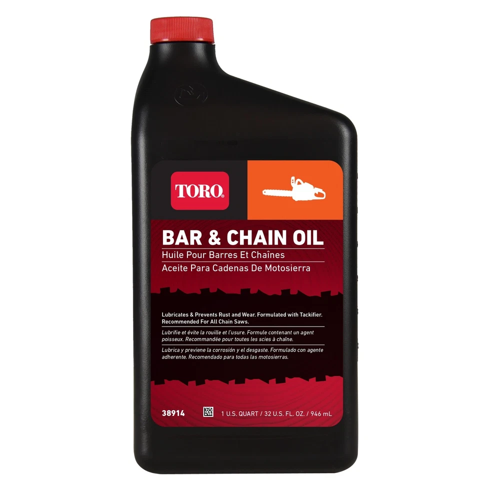 Toro 1 Qt Toro Prem Bar & Chain Oil 38914 Genuine Original OEM - Image 1 of 1
