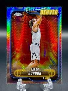 2024-25 Aaron Gordon Topps Chrome Prism Refractor Nuggets - Bild 1 von 2