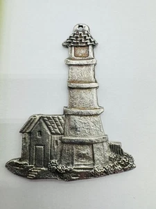 Gallo Zinn Leuchtturm Anhänger 2,5 Zoll Sammlerstück Maritim Charm - Bild 1 von 3