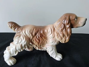 Vintage Kevins Cocker Spaniel Dog Figurine  7"- 1/2" x 4" -1/2" Japan - Picture 1 of 6