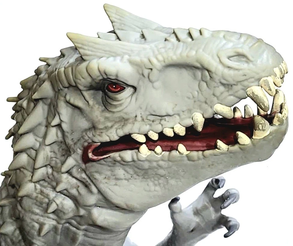 罕见侏罗纪世界公园 Indominus Rex 2015 孩之宝 23 英寸恐龙灯和声音! — 第 1/4 张图片