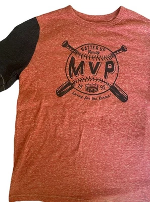 Vintage RARE Single Stitch Oshkosh B'Gosh MVP Baseball T-Shirt Size 12 - Image 1 of 4