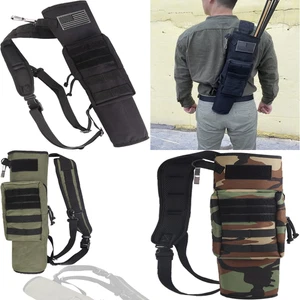 Tiro con Arco Ligero Flecha Trasera Carcaj Doble Uso Plegable Compacto Flechas de Cadera Bolso con - Imagen 1 de 13