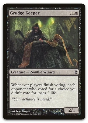 Grudge Keeper #28 (NM) Conspiracy CNS Magic MTG - Image 1 of 2