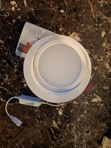 (Open Box) *204 Com Elec 6 in Color Changing Directional Light Recessed Kit - Picture 1 of 6