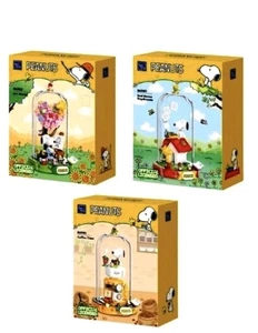 Snoopy Building Blocks Peanuts Red House Daydreams 86901 - Picture 1 of 2