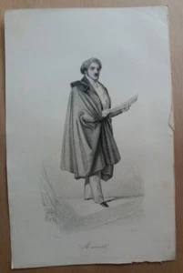 C1  GRAVURE Armand MARRAST  1849 Lacauchie Monnin - Bild 1 von 1