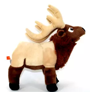 Wild Republic Bull Elk Plush Realistic Standing Stuffed Animal Toy 13"x 14" - Picture 1 of 8