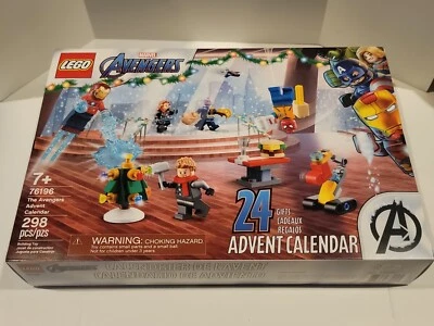 LEGO Marvel Avengers Advent Calendar 2021 76196 BRAND NEW & SEALED! Rare set! - Image 1 of 4