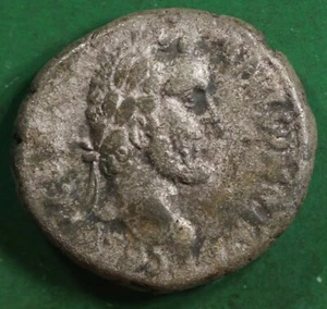 Moneda Provincial Romana Ar23 Plata Tetradracma Antonino Pío NILO Egipto @0417 - Imagen 1 de 3