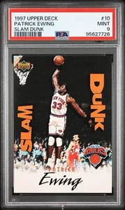 Patrick Ewing 1997 Upper Deck Card #10 Slam Dunk - Picture 1 of 3