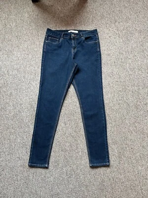 George Skinny Jeans with Stretch in Indigo Blue Denim size 12  W30  L28  R10 - Image 1 of 4